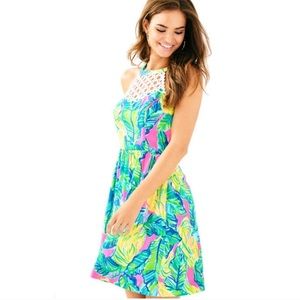 🌶 Lilly Pulitzer | Pink Sunset Dress Size 12